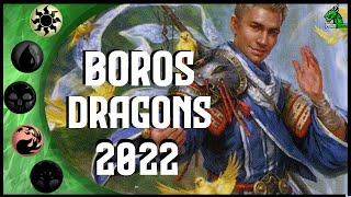 BOROS DRAGON Standard 2022 DampD AFR  MTG Arena  Magic Arena  MTGA [upl. by Akym]