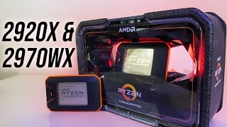 AMD Threadripper 2920X and 2970WX CPU Review and Benchmarks [upl. by Goerke469]