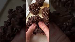 Duble Chocolate Chips Muffin 🍫😋😍 chocolate dessert shorts short viralvideo ✨ [upl. by Sibyls]