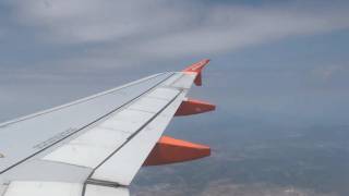 easyJet Landing Madrid Barajas A319 [upl. by Alvin942]