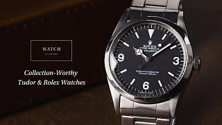 Watch in the Box  CollectionWorthy Tudor and Rolex Watches  S2 Ep 43 [upl. by Tonl]