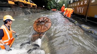 Flood Rescue Mission Saving Our Streets from Water Damage [upl. by Yruok870]