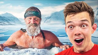 This Is Superhuman Wim Hof ICE MAN [upl. by Mert]