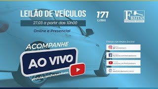 AO VIVO  Leilão Online de Veículos  Freitas Leiloeiro 27032024 [upl. by Aissatan872]