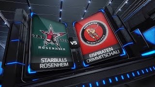 DEL2 Highlights  Playdowns Spiel 3  Starbulls Rosenheim vs Eispiraten Crimmitschau [upl. by Hoisch]