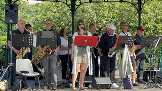 The Box Tops  The Letter  Live Performance by Guiseley Jazz Band  Haworth Festival 2024 [upl. by Samal672]