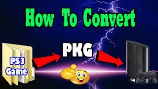 How To Convert PS3 Folder Games Into PKG Games For All HenCFW 2021 [upl. by Atiuqan259]