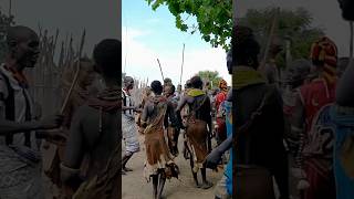 Karo Tribe dance africanlifestyle ethiopianculture tribalculture [upl. by Aiciruam]