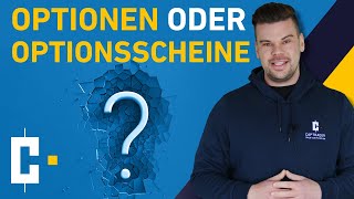 Optionsscheine vs Optionen EichhornCoaching bei CapTrader  Vermögensverwalter Alexander Eichhorn [upl. by Kobe762]