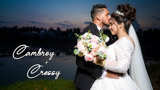 CAMBROY  CRESSY cinematic wedding highlight by 10cc Photography goa kenny amp cliffa [upl. by Eelac228]