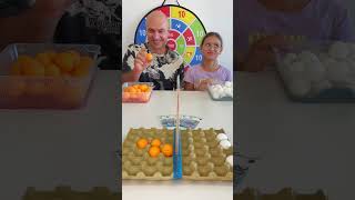 Dad and daughter are playing fourinarow Who won today familygames boardgames [upl. by Gargan]