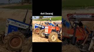 855 vs 744 4x4 konsa best test swaraj 4x4 automobileshortvideo nishudaswal shortsofficalvideo [upl. by Haral]