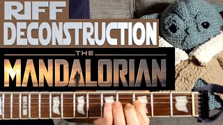 The Mandalorian Theme  Guitar Lesson  Riff Deconstruction [upl. by Il94]