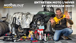 10 CONSEILS d’entretien pour mettre sa moto en HIVERNAGE ou pour ROULER L’HIVER à MOTO [upl. by Suertemed613]