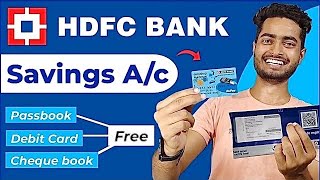 HDFC Bank Account Opening Online 2024  HDFC Zero Balance Account Opening Online  HDFC Bank [upl. by Vicki891]