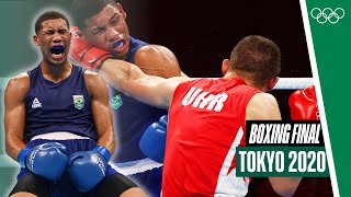 🥊 Full Boxing Mens Middle 6975kg Final🥇  Tokyo 2020 Replays [upl. by Lebezej]