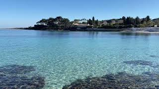 Côte dAzur Cap dAntibes la Garoupe  Beach vibes in the Most Beautiful beach in French Riviera [upl. by Tolland]