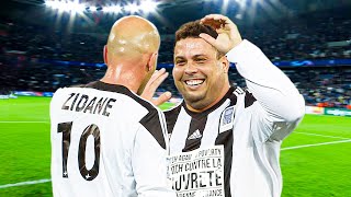 RONALDO PHENOMENON Fat and Retired Scores Hattrick and ZIDANE Surprises in this Friendly in France [upl. by Ivers]