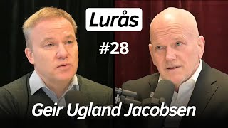 Lurås 28 med Geir Ugland Jacobsen  Innvandring empati konspirasjoner WEF Ukraina Vidar Kleppe [upl. by Gitel708]