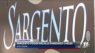 Sargento Foods recalls shredded cheese over listeria contamination concerns [upl. by Tri]