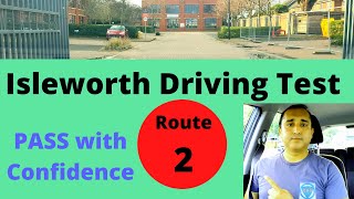 UK Driving Test Routes 2 of 5 Isleworth UrduHindiPunjabiUKASIA [upl. by Kinsman]