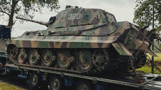 Tiger II from Musée des Blindés in Normandy Omaha Beach [upl. by Anyela]