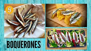 PREPARA BOQUERONES EN VINAGRE correctamente 👍🏻 3 IDEAS💡 Recetas de Guille en 5 Minutos [upl. by O'Neill]