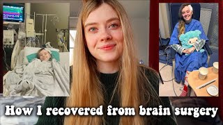 2 weeks after my brain surgery  recovery story what to expect after craniotomy [upl. by Eniluj]