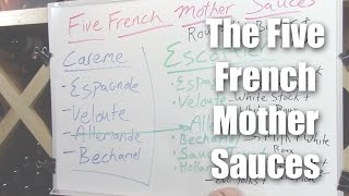 Understanding The Five French Mother Sauces  A Brief Overview [upl. by Curran285]