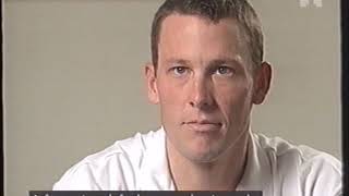 Tour de France 2000  Rest day interview  Lance Armstrong on talent Ullrich amp the gift on Ventoux [upl. by Dahc]