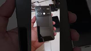 POCO X6 5G Black 12256 Hands On Snapdragon 7S Gen 2 Powerfull Chipset [upl. by Lipcombe193]