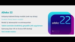 ADEKO 22 EĞİTİM SETİ [upl. by Jaclyn]