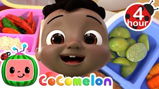 Lunch and Recycling Song  Cocomelon  Science Videos for Kids Moonbug Kids  Our Green Earth [upl. by Eenhat]