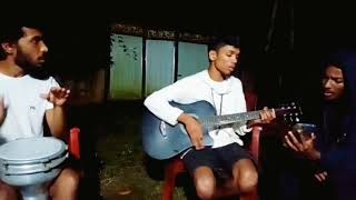 සඳවත  Sadawatha  Bongo amp guitar cover  mgdanushkaofficial962  maheshganganath [upl. by Gualterio]