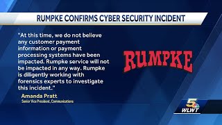 Rumpke impacted by cyber security incident no service impacts expected [upl. by Ramo]