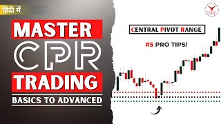 How to Use CPR Indicator  Central Pivot Range  CPR Trading Strategy [upl. by Minor]