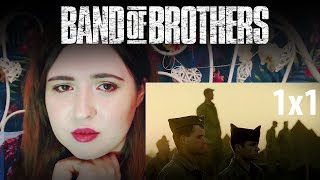 Band of Brothers 1x1 REACTION  Premiere Pioneer 2 [upl. by Nilauqcaj]