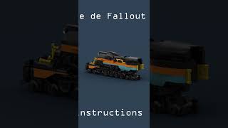 MOC LEGO  Locomotive  Fallout 4 [upl. by Adnilreb]