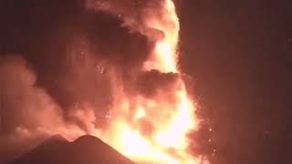 Etnas Amazing Huge Paroxysmal Volcano Eruption Siciliy Italy Africa Eurasia Collision ZoneSound [upl. by Tilden340]