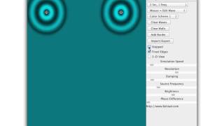 Ripple Tank Diffraction and Interference of Waves [upl. by Nosam866]