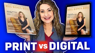 Print Magazines vs Digital Magazines Publishing [upl. by Erica]