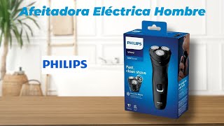 Philips Serie 1000 Afeitadora Eléctrica Hombre con Cuchillas Powercut 45 min Autonomía inalámbrica [upl. by Ottie]