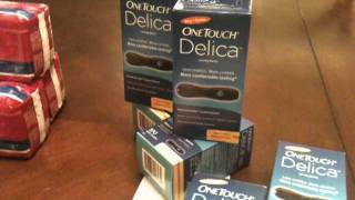 FREE ONE TOUCH DELICA LANCING DEVICE 119 [upl. by Delsman]