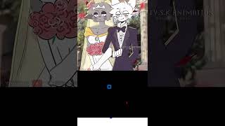 WERE MARRIED NOW😍💍 Sprunki Wenda amp Gray Animation  Blue Bouncing Square [upl. by Eeresid]