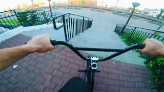 RIDING BMX IN THE HOOD COMPTON [upl. by Swope632]