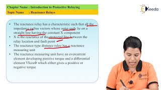 Reactance Relay  Introduction to Protective Relaying  Protection and Switchgear Engineering [upl. by Agler]