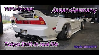 Tokyo Drift in real lifejdm japan nissanskyline NissanToyotaPorscheCar Meetingamg ferrari [upl. by Wilinski388]