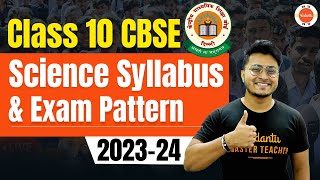 Latest CBSE Class 10 Science Syllabus and Exam Pattern 202324  10th Class Paper Pattern Cbse10 [upl. by Blaseio687]