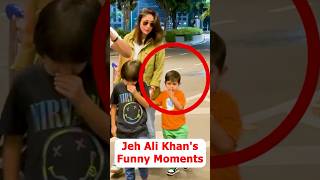 Jeh Ali Khan Funny Moment Spotted With Taimur Kareena And Saif Ali Khan At Airport [upl. by Nnylatsirk]