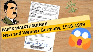 What to expect Edexcel GCSE Nazi and Weimar Germany [upl. by Ahsienad]